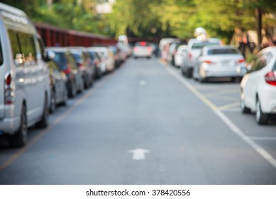 Blur Parallel Parking On The Road