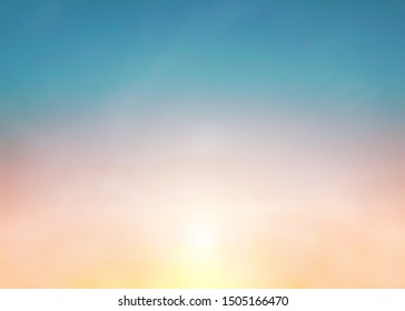 The blur pastels gradient sunset background soft nature sky summer clouds peaceful beach outdoor  