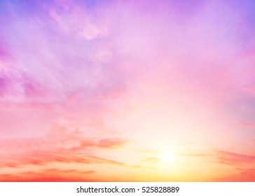 touching nature sunrise gradient