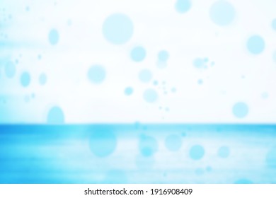 Blur picture for background,blue sea and white clouds,copy space off summer concept