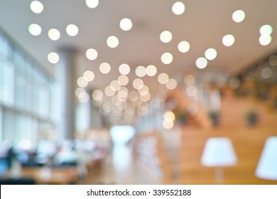 Blur Series, Abstract Blurred Photo Of Library, Bokeh Background