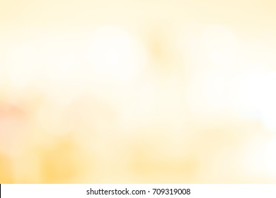 Blur Shining Brighten Soft Cream Yellow Wallpaper Background