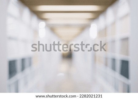 blur unfocused picture from store or office with bokeh background for head shot or business portrait
