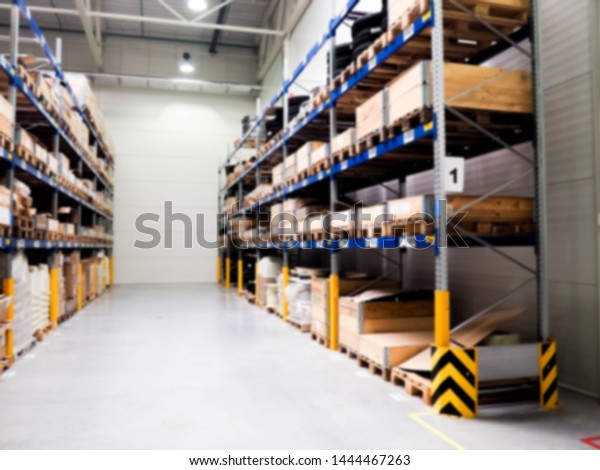 Arriere Plan Entrepot Flou Usine De Magasin Photo De Stock Modifier Maintenant 1444467263