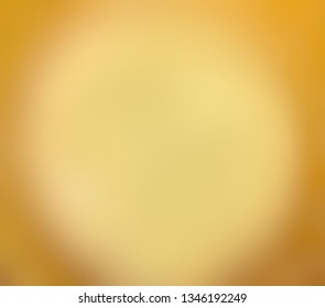 Blur Yellow Radial Gradient Abstract Background.