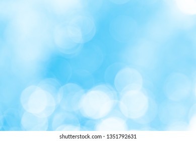 Blue White Bokeh Bacgroung Natural Stock Photo (Edit Now) 628564055