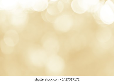 Blured Brown Bokeh Background From Nature