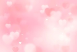 Blured Valentine Day Background Image