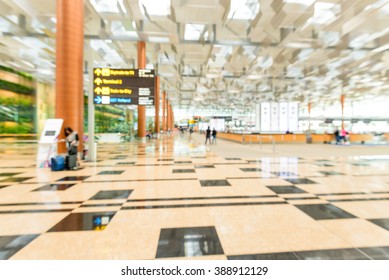 Blurred Abstract Background Departure Hall Pathway Stock Photo ...