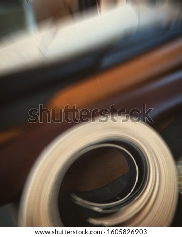 Similar – Image, Stock Photo twilight turn Harbour Rope