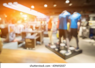 sports clothes shop