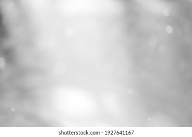 Blurred Abstract Black And White Background.