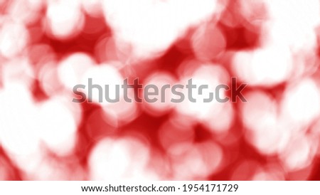 Blurred abstract bokeh with carmine red for background.