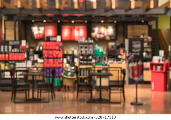 Blurred Abstract Coffee Shop Cafe Restaurant Stock Photo Edit Now