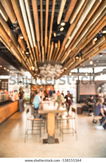 Blurred Abstract Coffee Shop Cafe Restaurant Stock Photo Edit Now 538155364