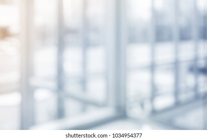 Blurred Abstract Grey Glass Wall Building Stock Photo (Edit Now) 1034954377