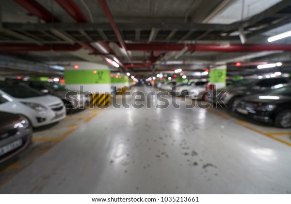 Blurred abstract
underground car packing