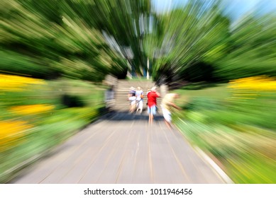 Blurred Background. 