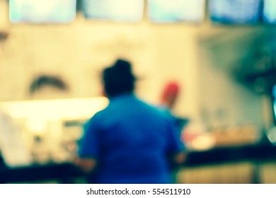 Blurred  background abstract and can be illustration to article of A customer purchases