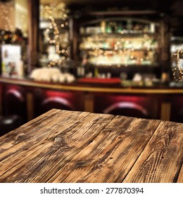 Blurred Background Bar Dirty Table Stock Photo Edit Now