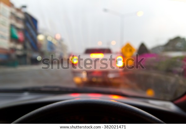 Blurred Background :\
Blur of car in city 