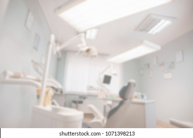 Blurred Background - Dental Clinic Interior