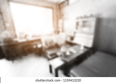 Blurred background of interior coffee shop pastel style pictures. Cafe food and service beverage modern. - Shutterstock ID 1159413220