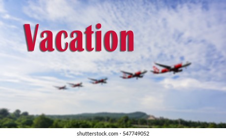 Blurred background landscape and write words 
