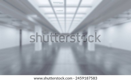 Similar – Image, Stock Photo large bright warehouse without frills