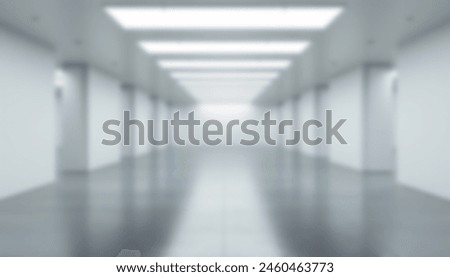 Similar – Image, Stock Photo large bright warehouse without frills