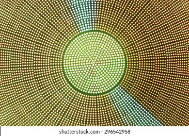 blurred background of multiple of led dot 