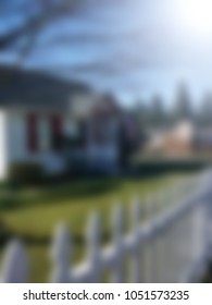 
blurred background of new house. purchase of own housing. vertical orientation.