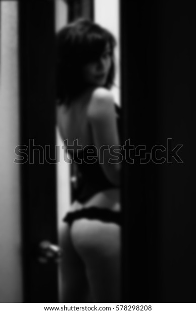 Erotic on blurry window
