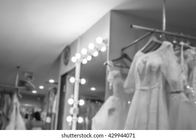 Blurred Background,Wedding Dress Fitting Room