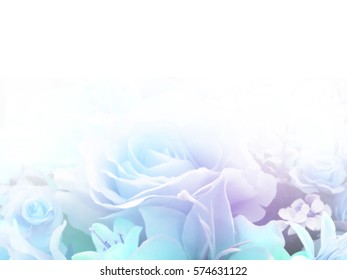 Blurred Blue Flower Background Stock Photo 574631122 | Shutterstock
