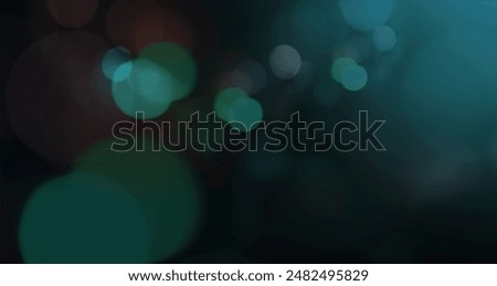 Blurred bokeh for abstract background.