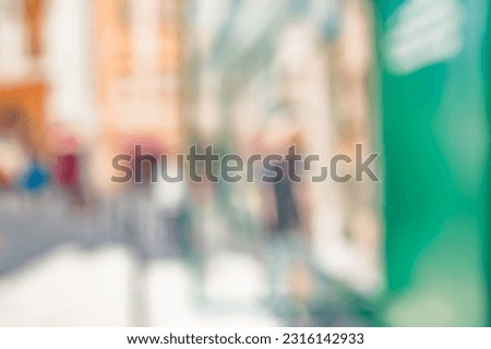 BLURRED BUSINESS STREET BACKGROUND, CONTEMPORARY LIFESTYLE DESIGN, BLURRY CITY EXTERIOR PATTERN FOR MONTAGE