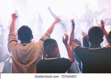 Blurred Children Of Christian Worship,Music Concert