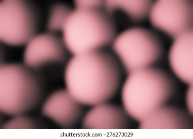 Blurred circle shape for background