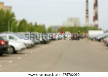 Similar – Image, Stock Photo parking space Lifestyle