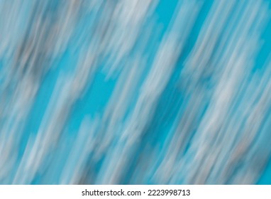 Blurred Fuzzy Black And White Jigsaw Pieces On Blue Background