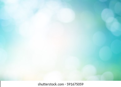 Blurred Glowing Teal Color Background.