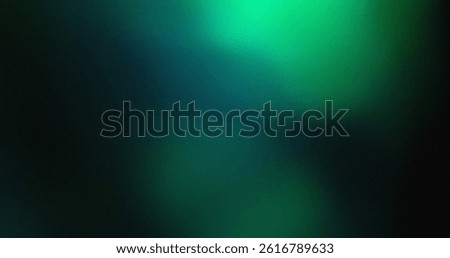 A blurred gradient background image featuring shades of teal and dark green. The image has a soft, dreamy feel.