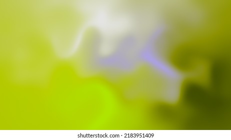 Blurred Gradient Gradation Abstract Background  Smooth Fast Liquid Transition Of Bright Acid Green Purple White Colors Concept And Copy Space