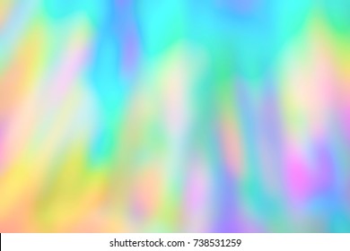 Blurred holographic psychedelic streaks texture background - Shutterstock ID 738531259