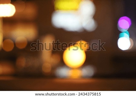 blurred image at the restaurant night time, many people in the restaurant eat and party happy relaxing.