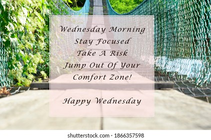 Blurred Image With Wednesday Motivational And Inspirational Quotes