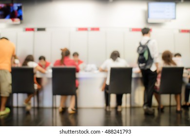 customer service counter