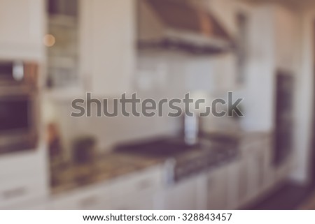 Blurred Kitchen