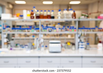 Blurred Laboratory - Background For Poster